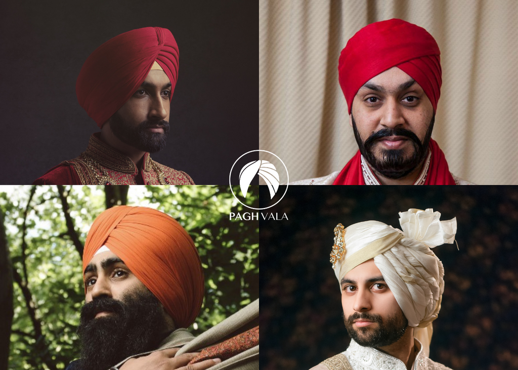 Pagh Wedding Turban Tying Service – Pagh Vala