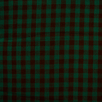 Chequered Parna - Bottle Green & Black Pagh Vala 